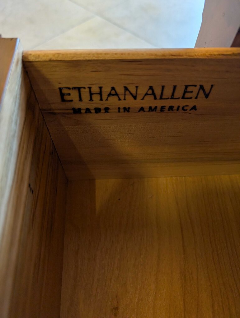 Ethan Allen Display Cabinet