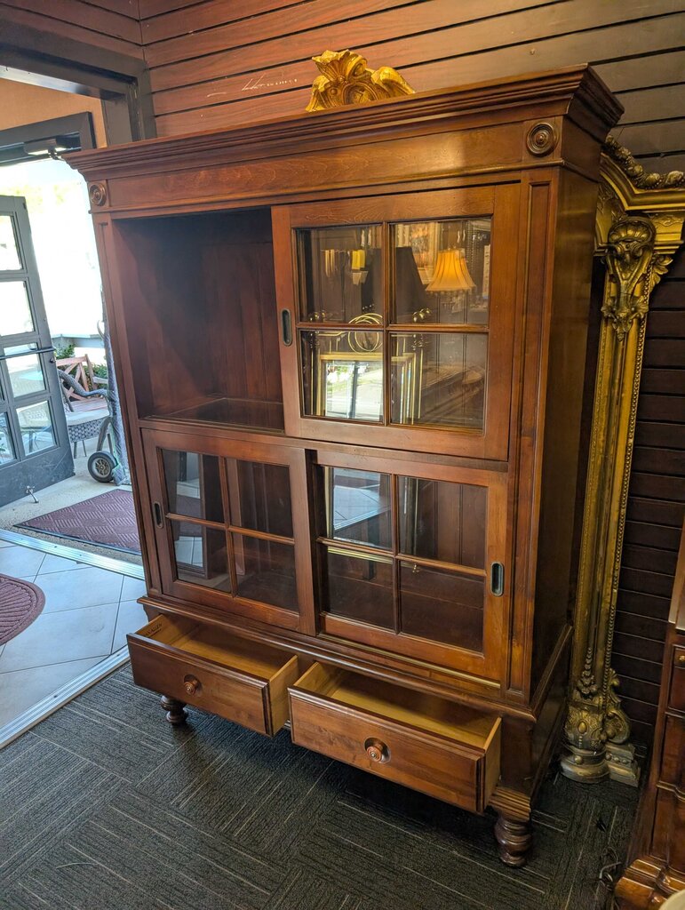 Ethan Allen Display Cabinet