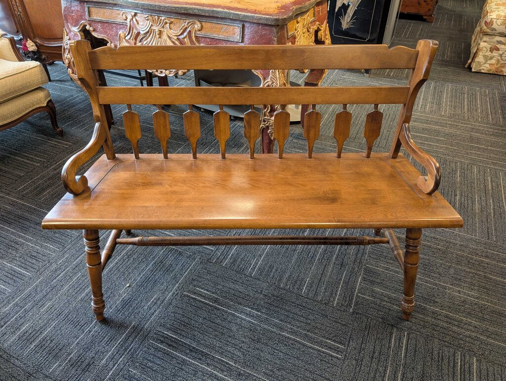 Vintage Maple Bench