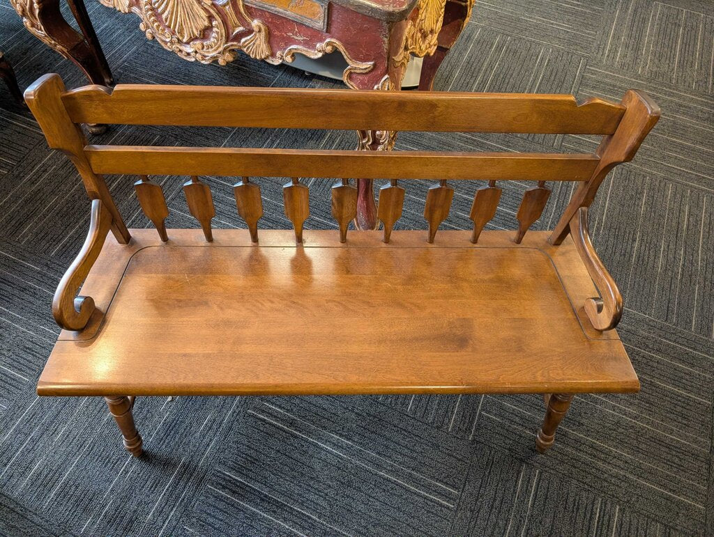 Vintage Maple Bench