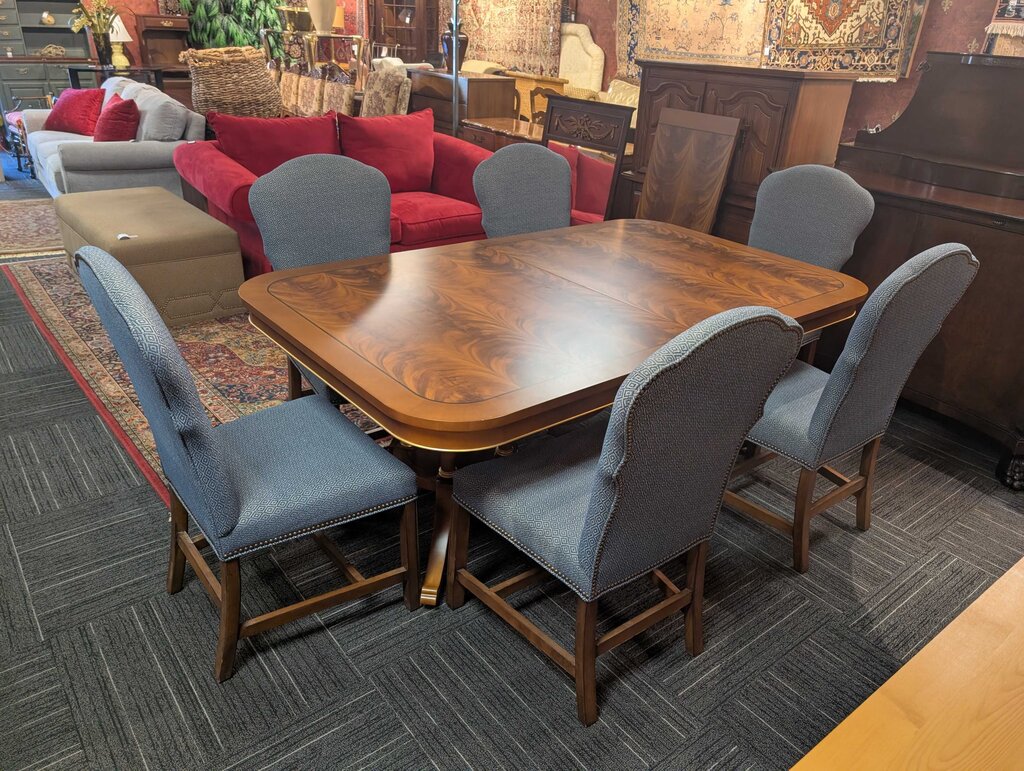 Boilier By Deca Home Table With Six Century Chairs