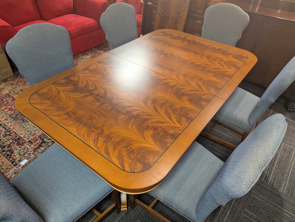 Boilier By Deca Home Table With Six Century Chairs