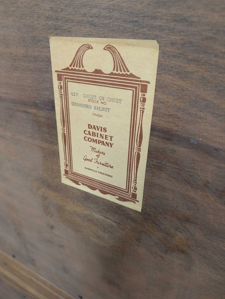 French Chest By Davis Cabinet Company