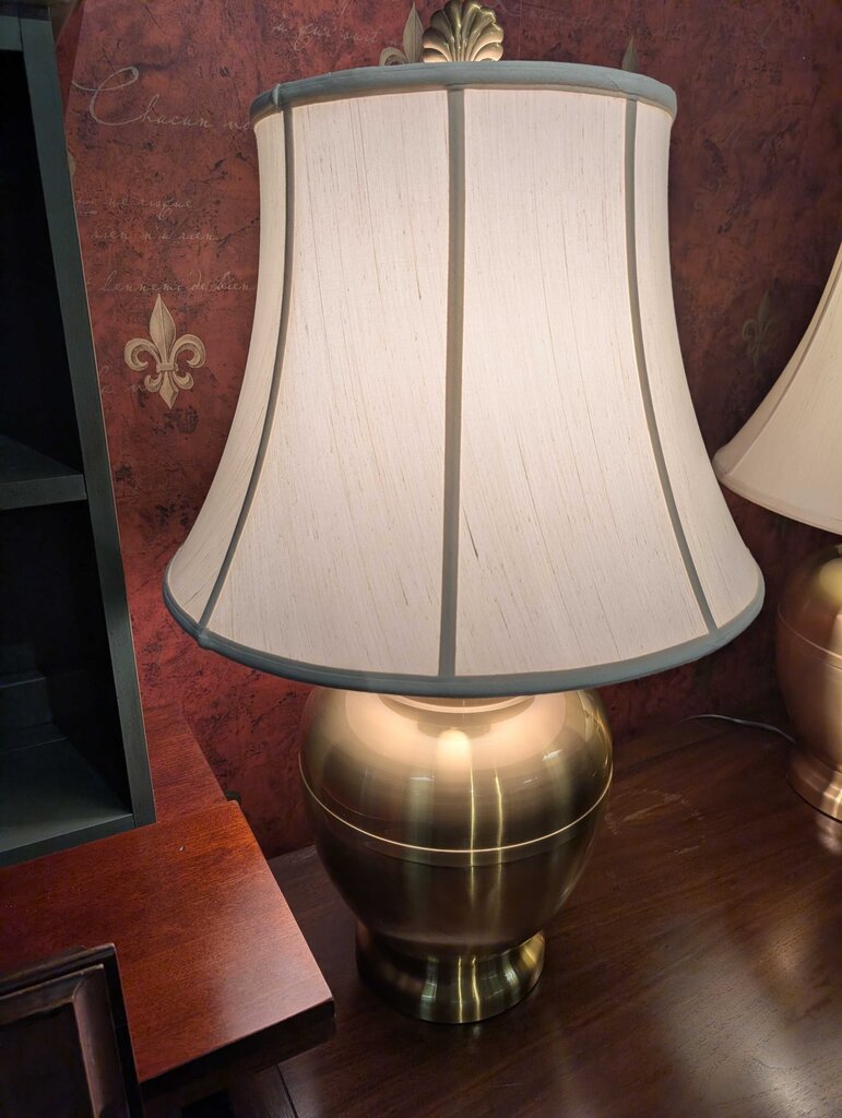 Pair Of Wildwood Brass Lamps