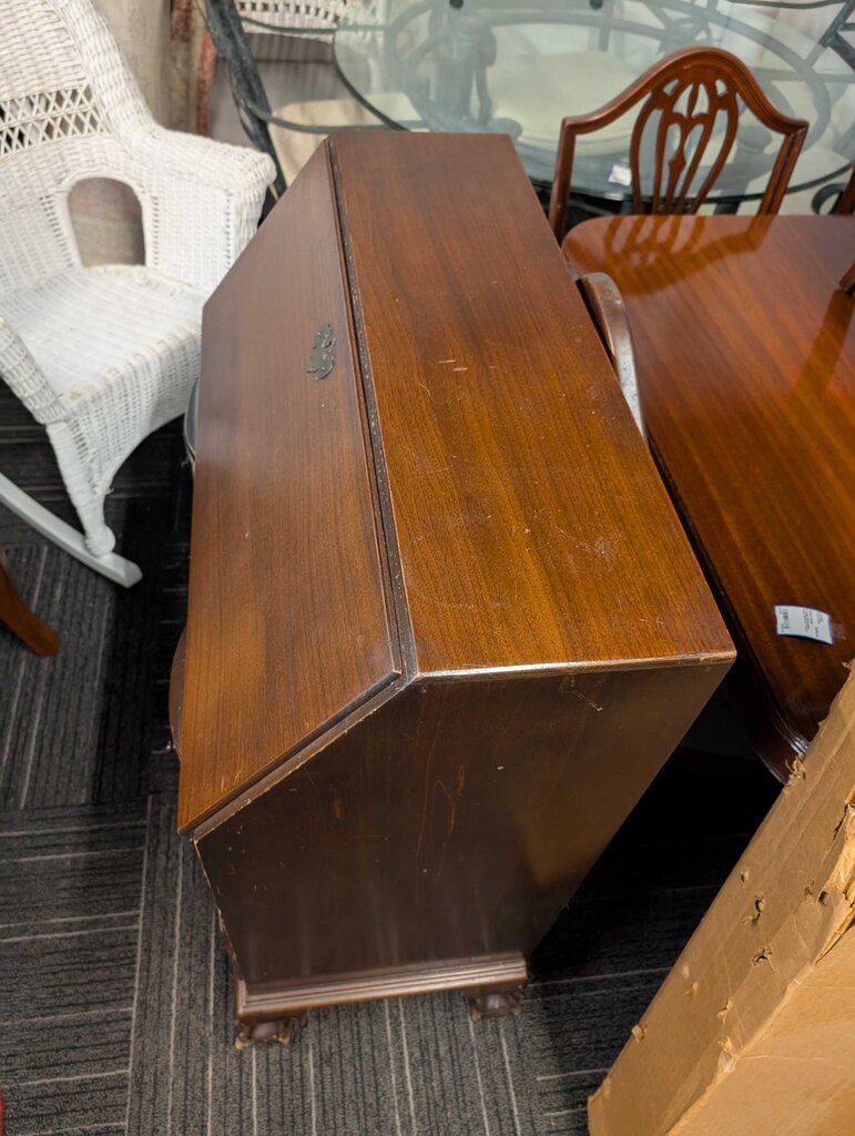 Vintage Mahogany Drop Front Desk
