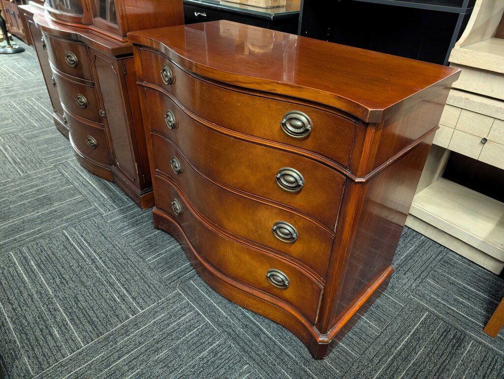 Vintage Mahogany Server
