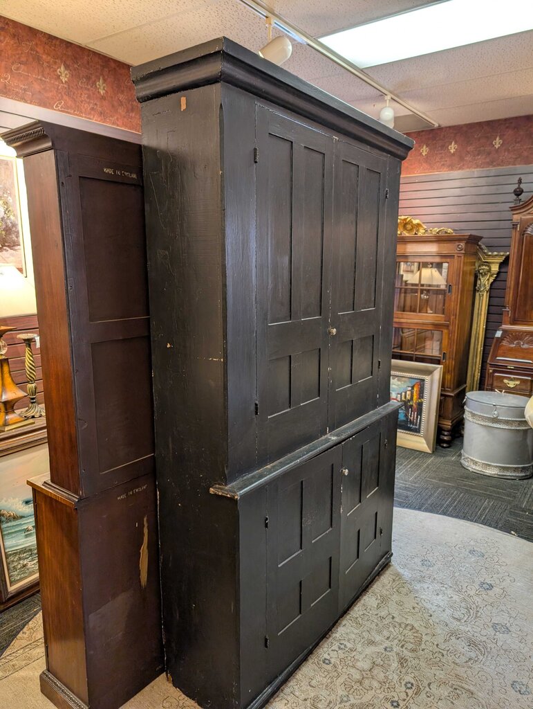 1880s Shaker Style Step Back Jelly Cupboard