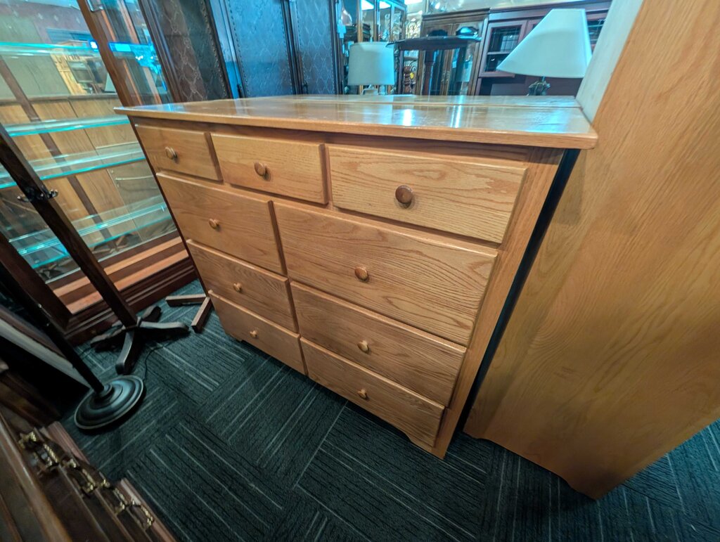 Solid Oak Mule Chest