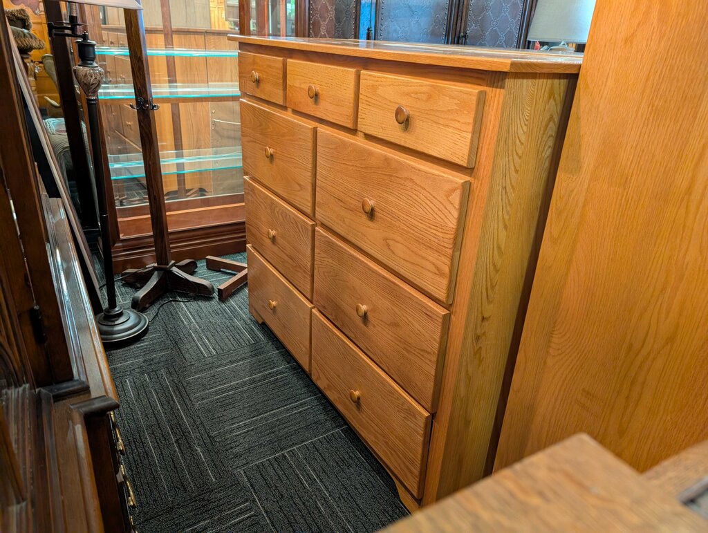 Solid Oak Mule Chest