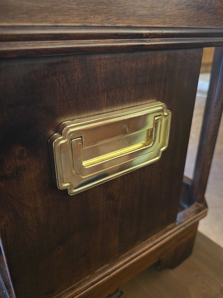 Mahogany Canterbury / Magazine Stand