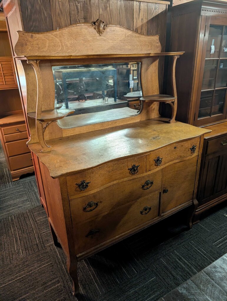 Antique Oak Sideboard