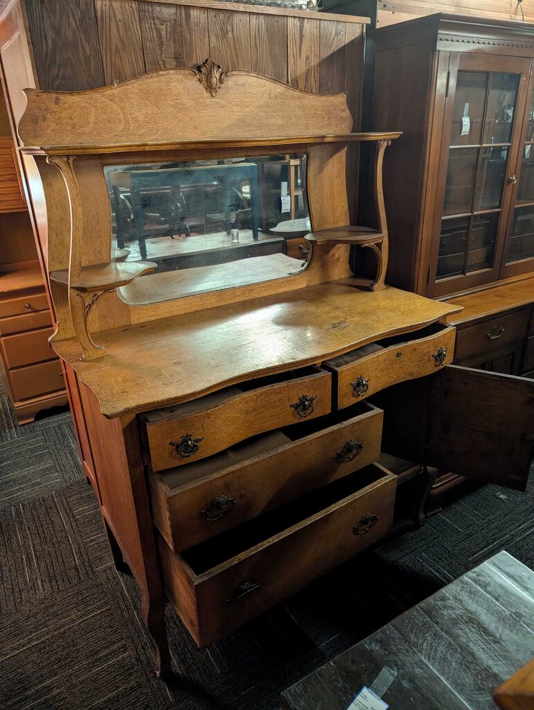 Antique Oak Sideboard