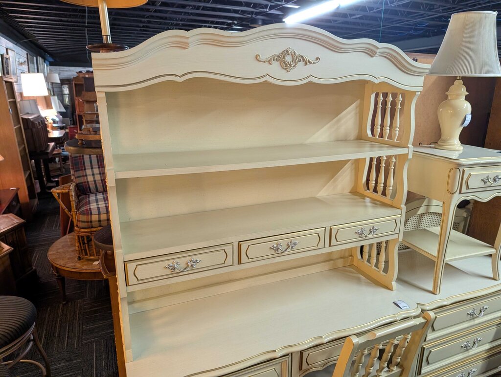 French Provincial Desk With Chair