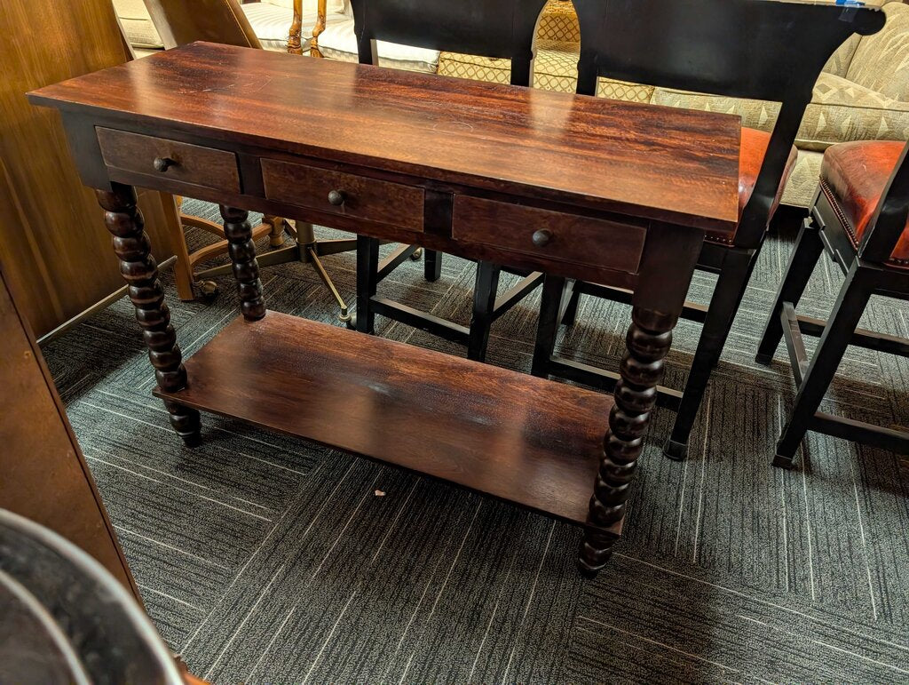 Jacobean Style Console Table