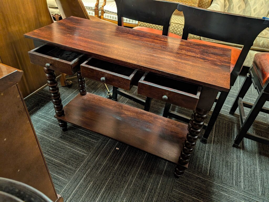 Jacobean Style Console Table