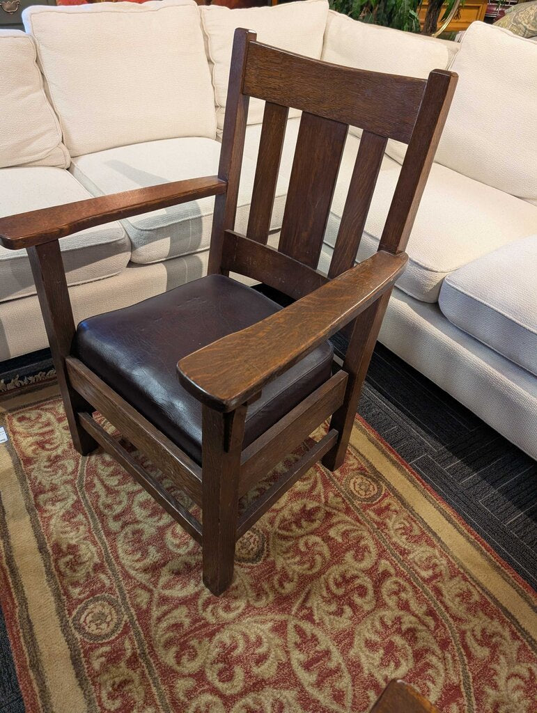 Mission Oak Armchair