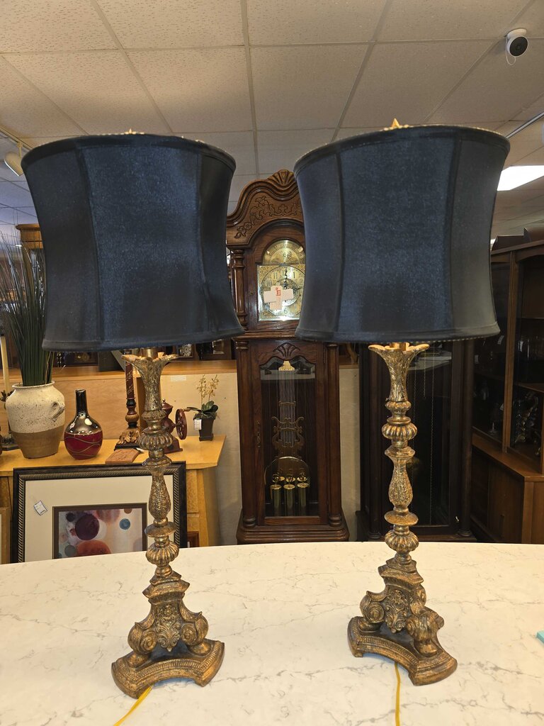 Pair of Designer Lamps by Neiman Marcus, Etienne Couture