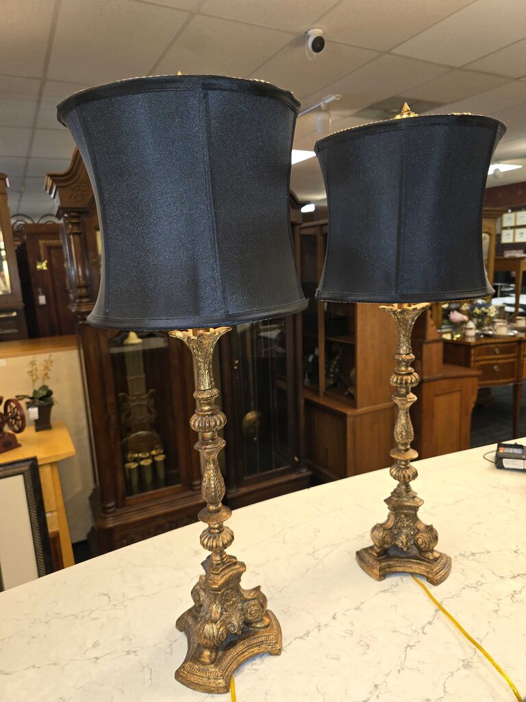 Pair of Designer Lamps by Neiman Marcus, Etienne Couture