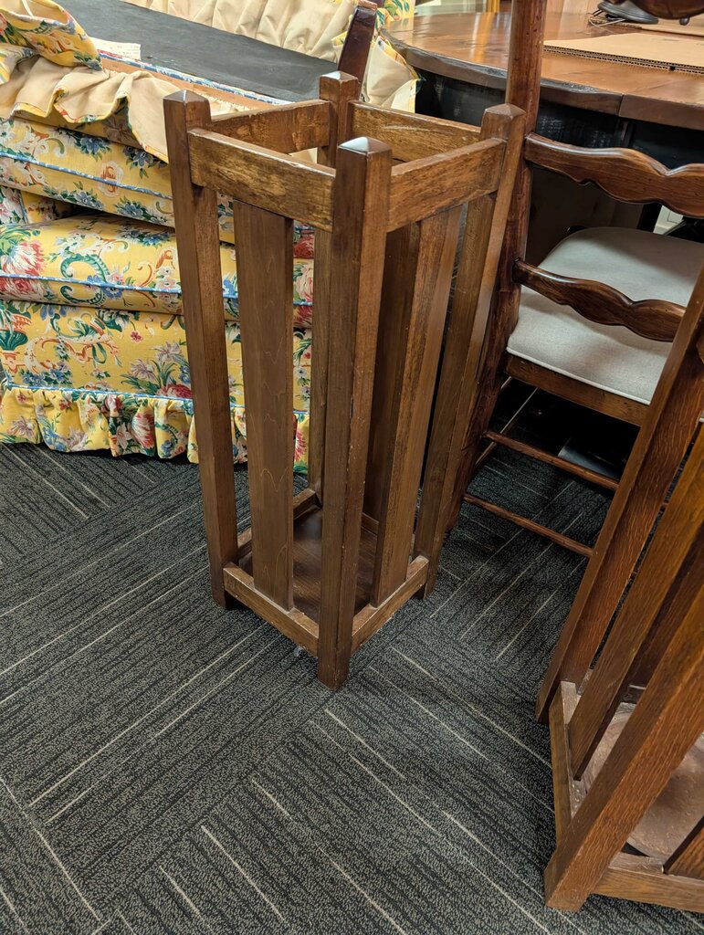 Mission Oak Umbrella Stand