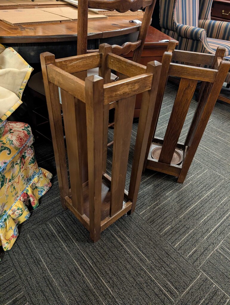 Mission Oak Umbrella Stand