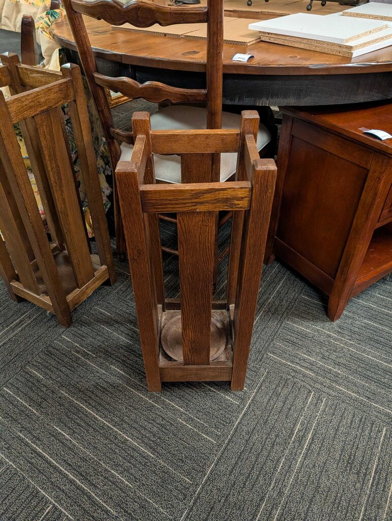 Mission Oak Umbrella Stand