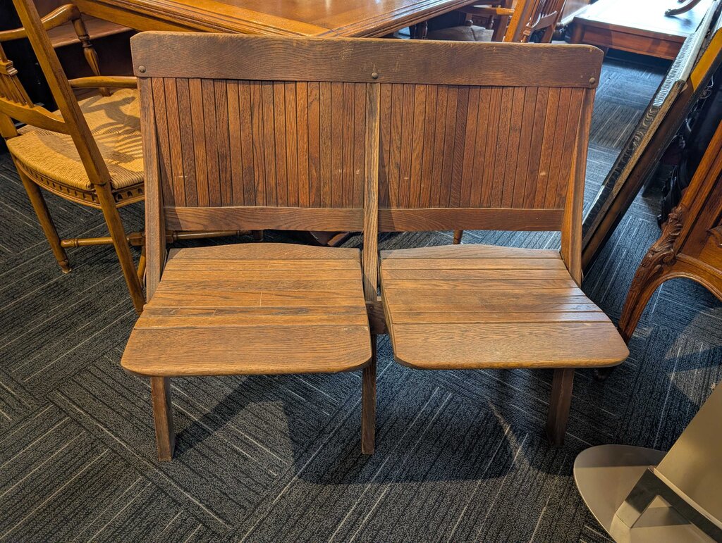 Folding Two Seat Settee