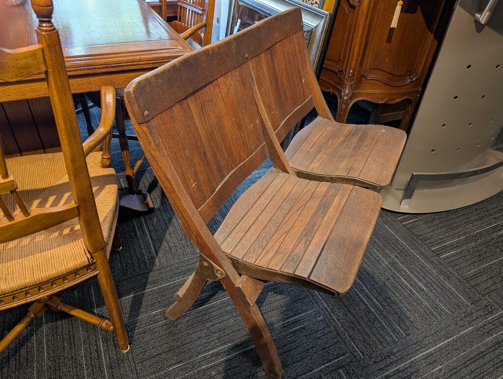 Folding Two Seat Settee