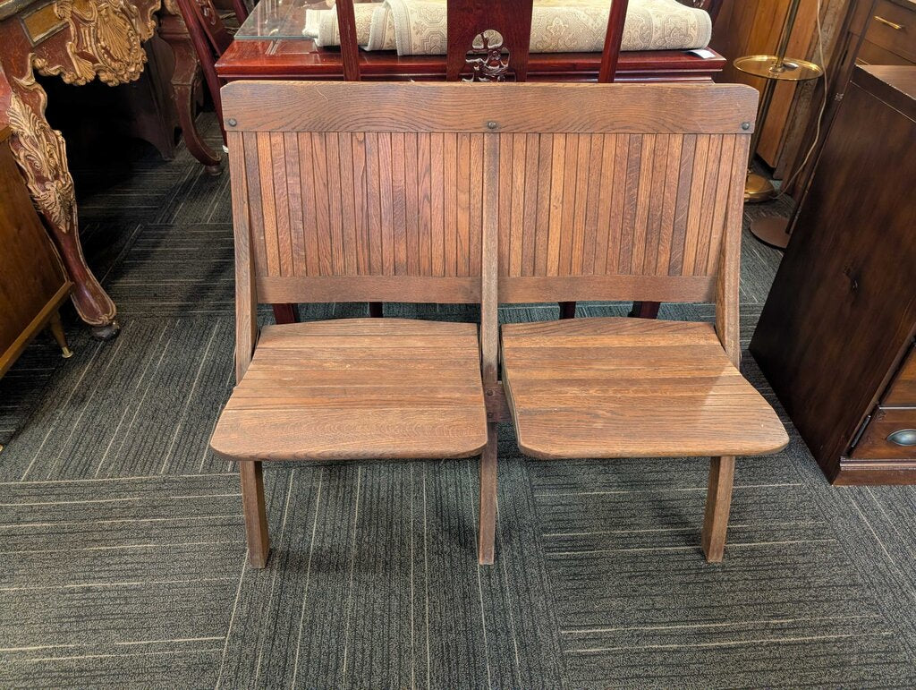 Folding Two Seat Settee