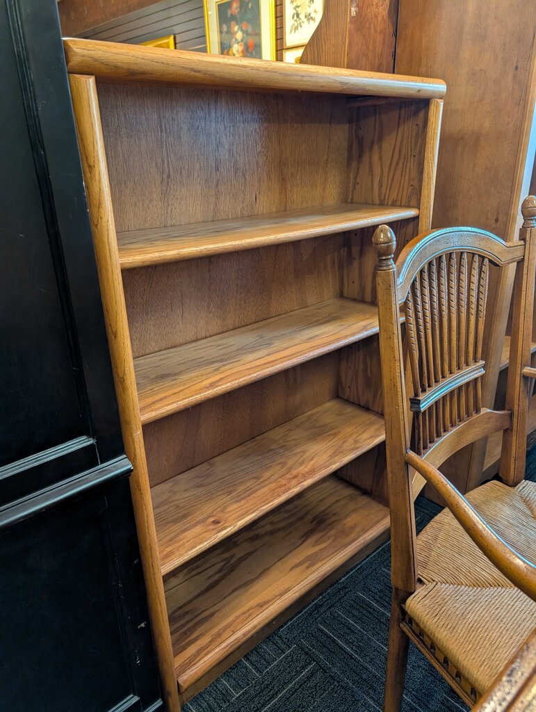 Oak Finish Bookshelf