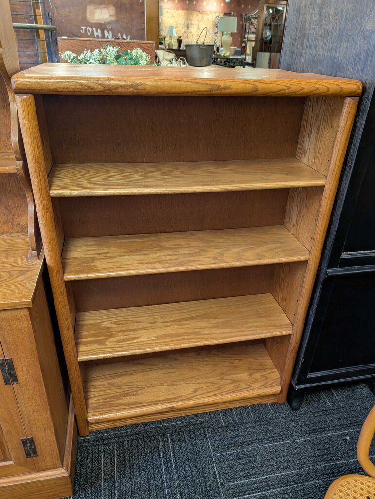 Oak Finish Bookshelf