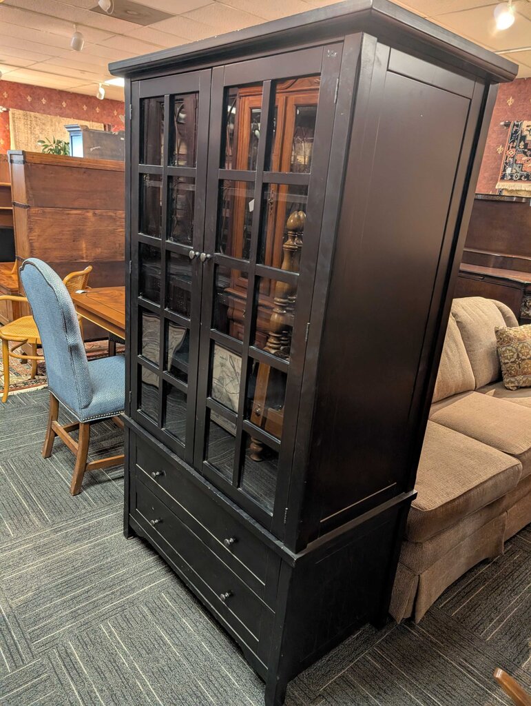 Modern Two Door Display Cabinet