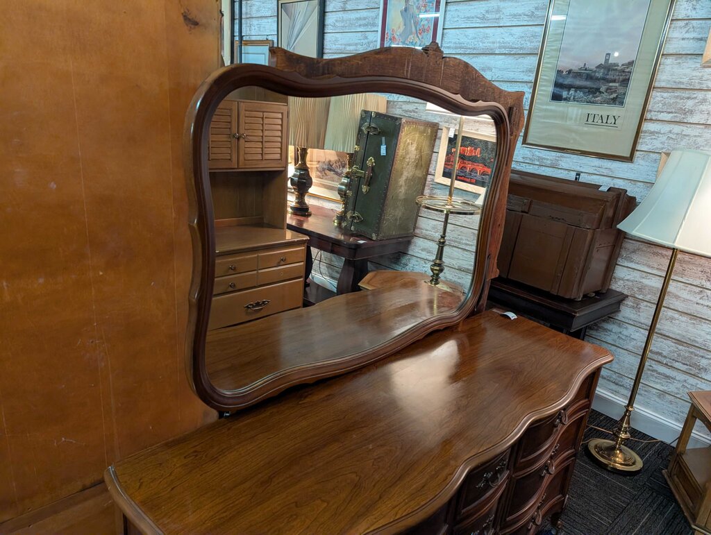 French Dresser With Mirror
