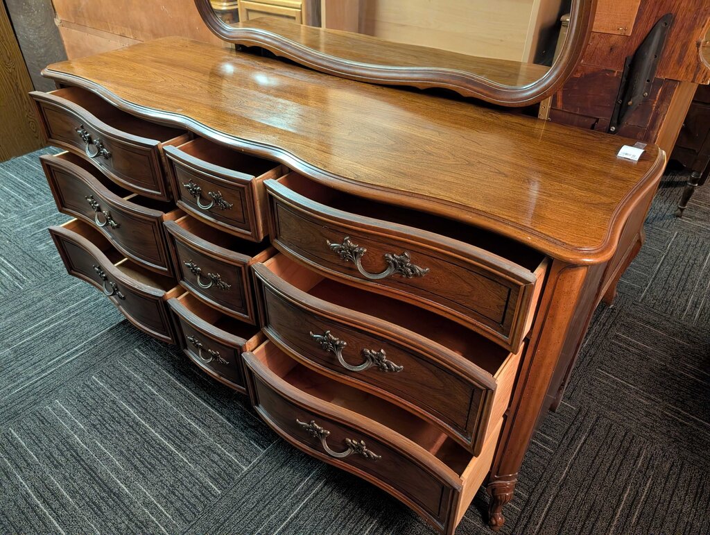 French Dresser With Mirror