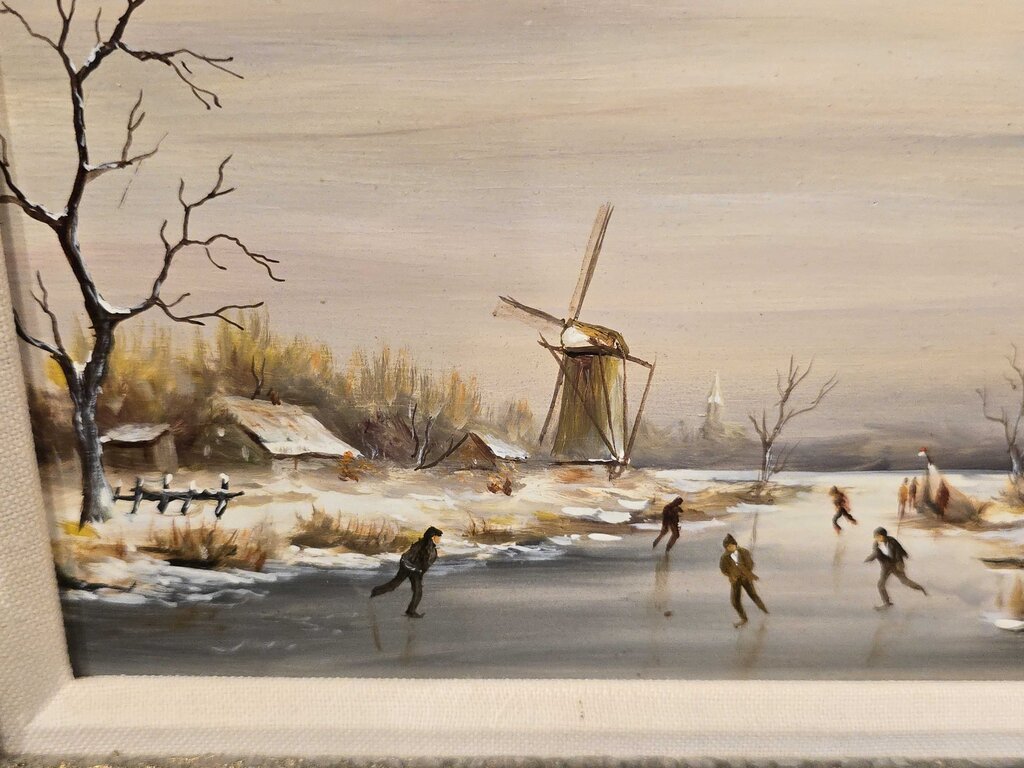 Painting by A.P. Doornhein Landscape