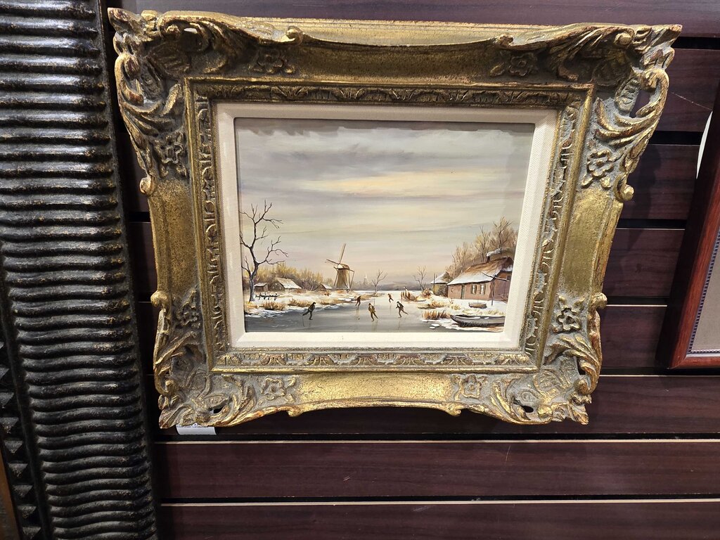 Painting by A.P. Doornhein Landscape