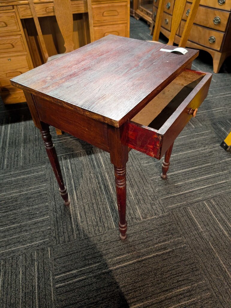 Antique One Drawer Stand