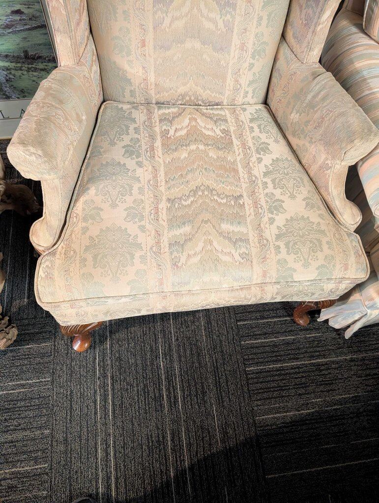 Clayton Marcus Wingback Chair