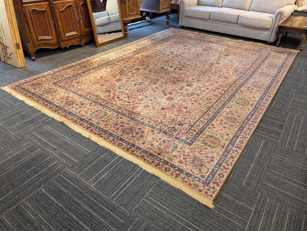 Machine Made Wool Karastan Area Rug 8'8'' x 12'