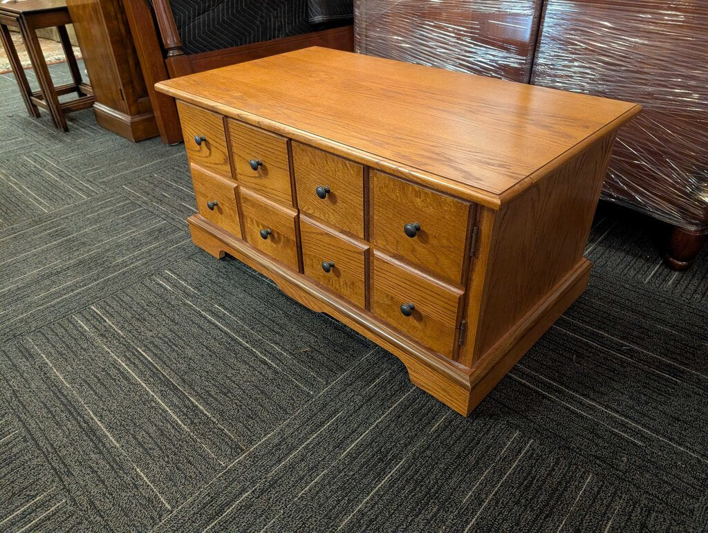 Oak Two Door Cabinet