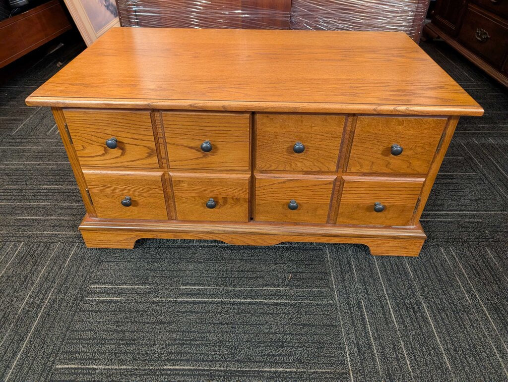 Oak Two Door Cabinet