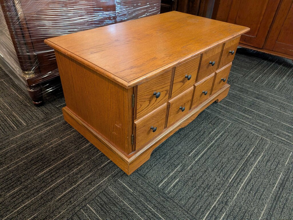 Oak Two Door Cabinet