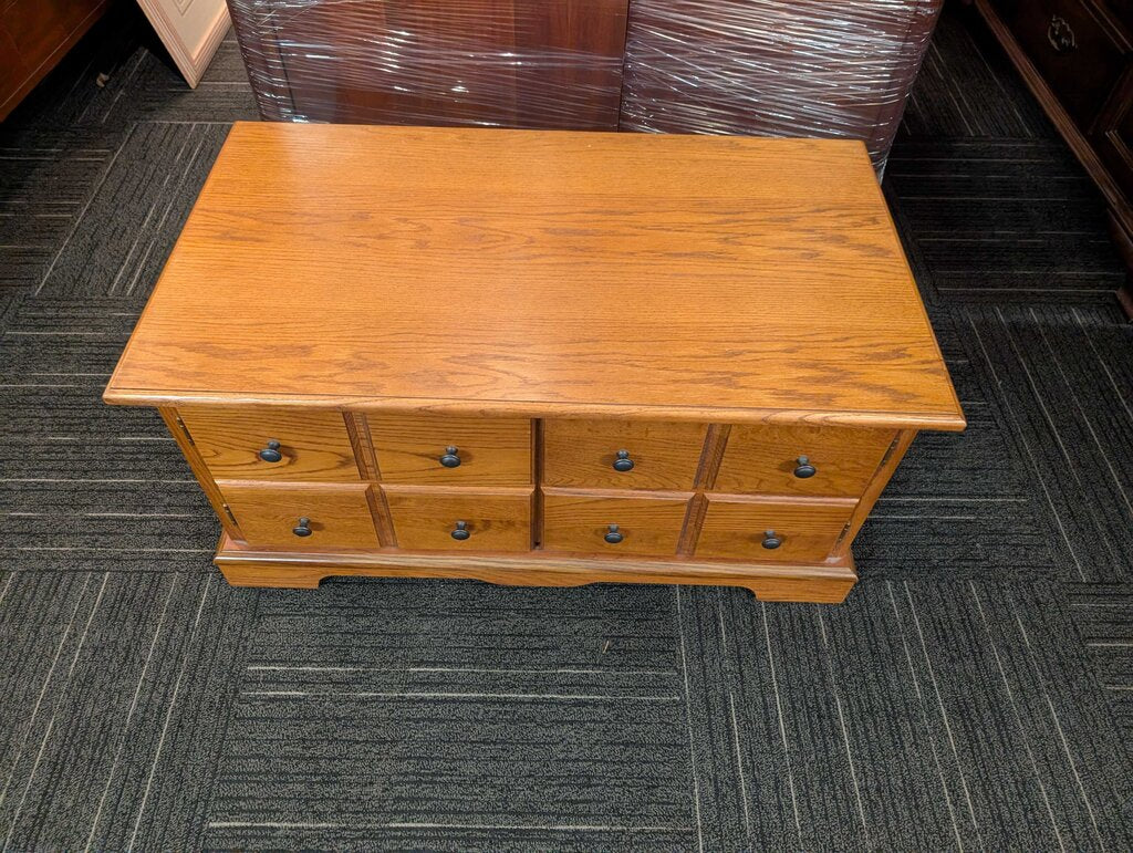 Oak Two Door Cabinet