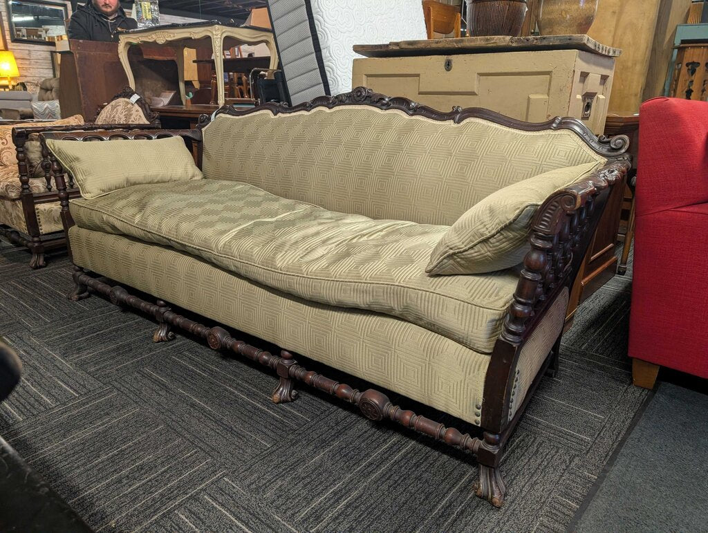 Antique Down Filled Sofa