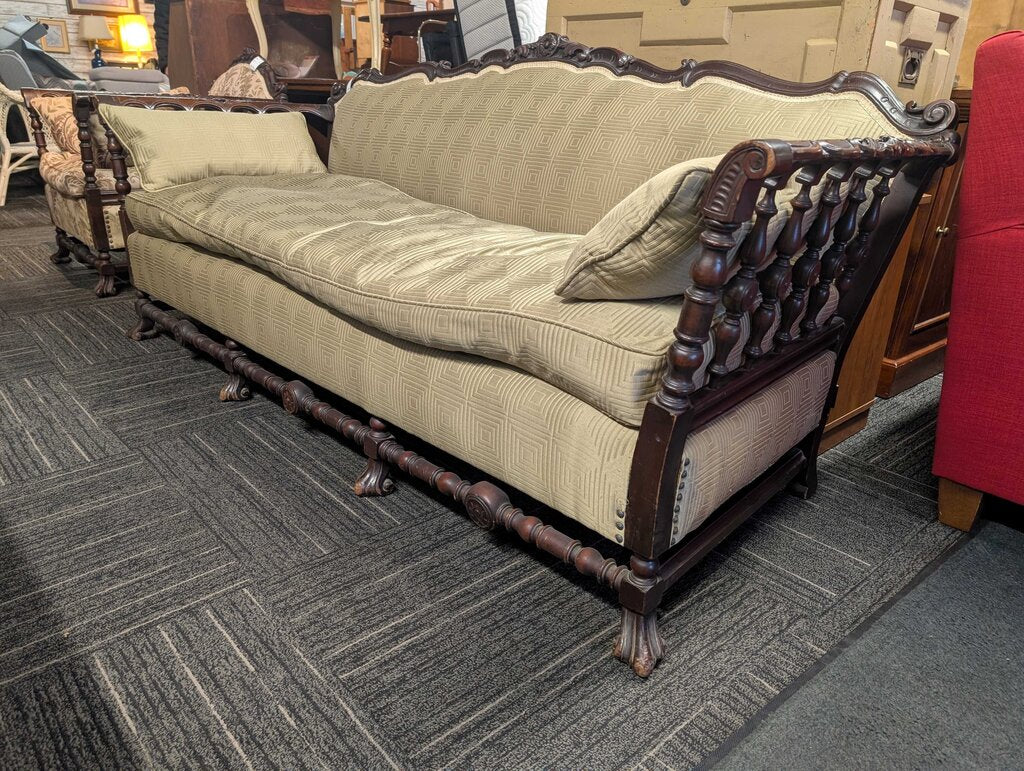 Antique Down Filled Sofa