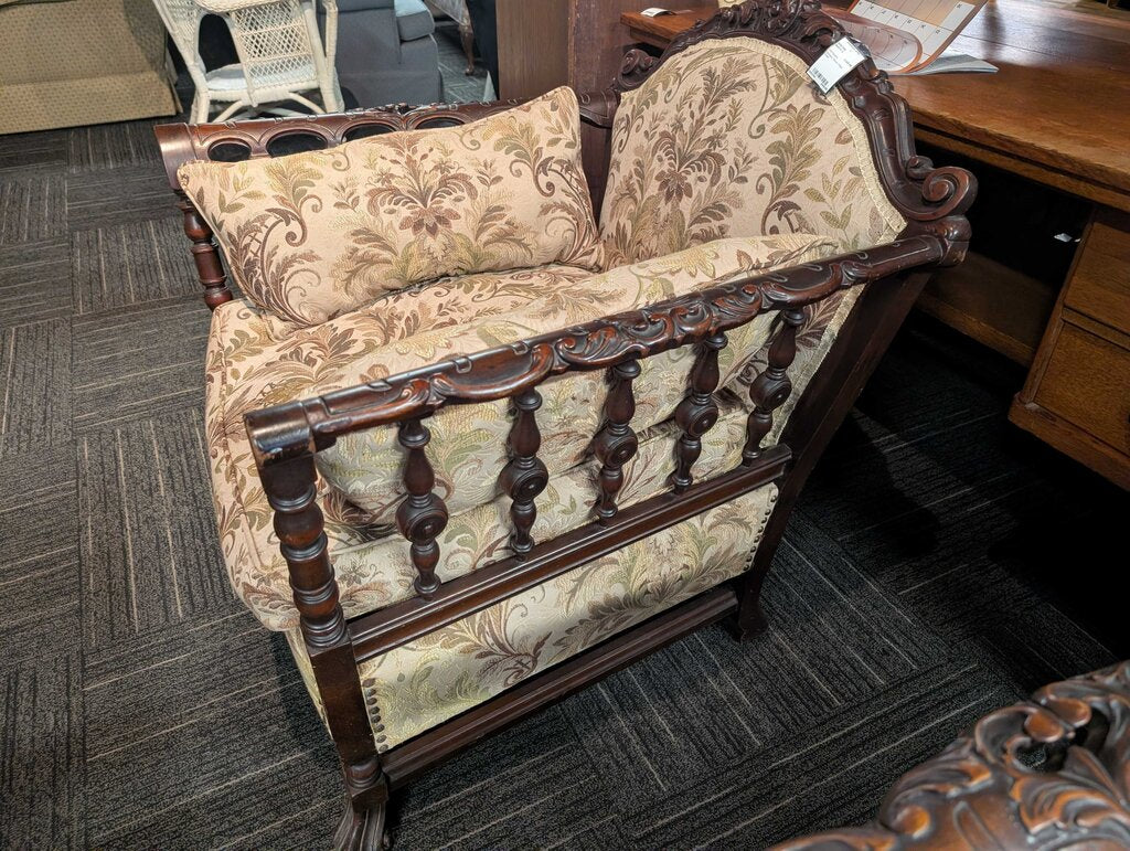 Antique Down Filled Chair