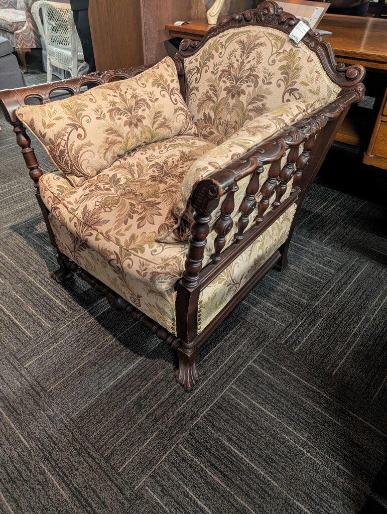 Antique Down Filled Chair