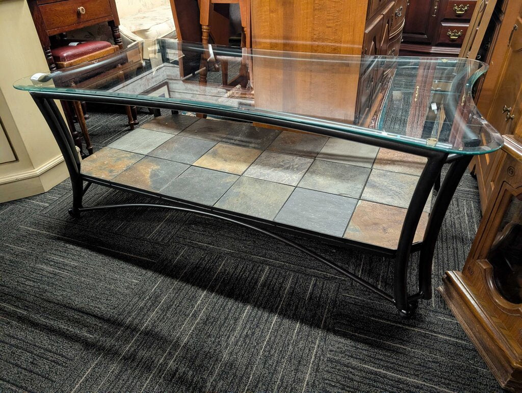Glass Top Coffee Table
