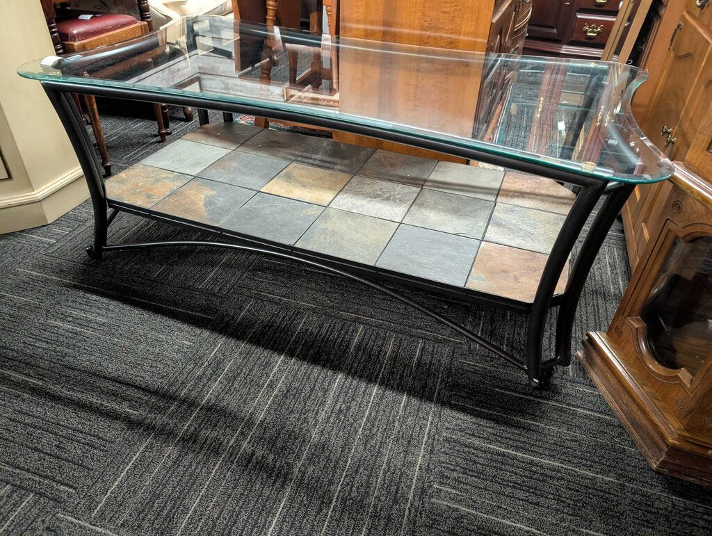 Glass Top Coffee Table