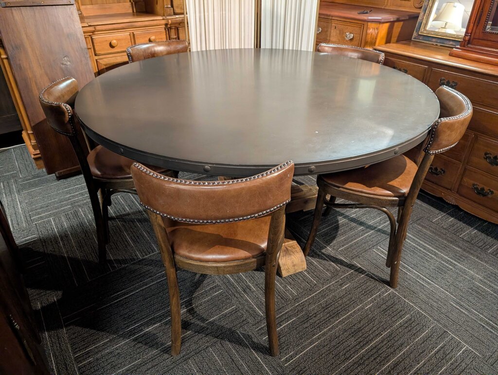 Restoration Hardware Table With Five Chairs