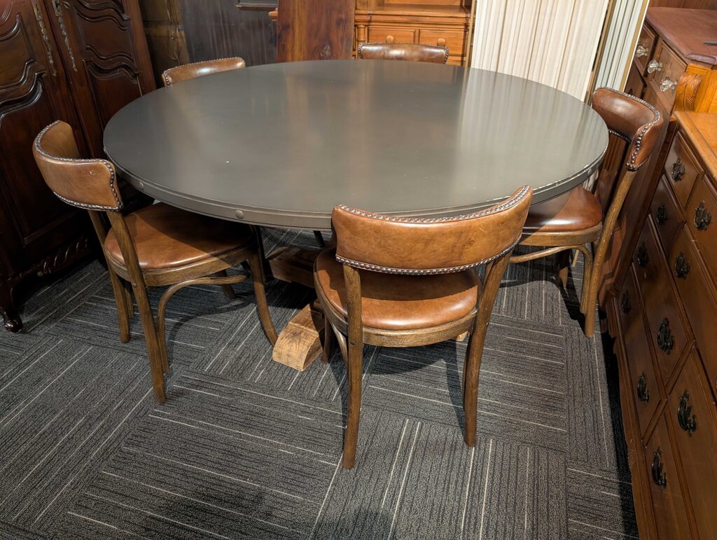 Restoration Hardware Table With Five Chairs